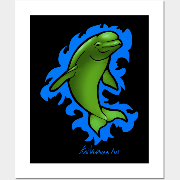 Rad Beluga Color Variant C Wall Art by Kai Ventura